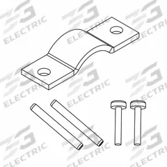 ANDERSON POWER PRODUCTS Cable Clamp: 115G3, For Powerpole Pak Series, Steel. Key specifications — Compatible with Manufacturer Model Number: 7 to 8 Pole Powerpole Pak Connectors; Compatible with Series: Powerpole Pak; Material: Steel; Manufacturer Part Number: 115G3; Product Type: Cable Clamp & Hardware Pack.