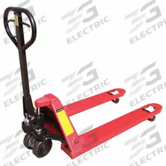 DAYTON Pallet Jack: 5,500 lb, 48 in L x 27 in W Fork Dim, 27 in, 15 in, Std Fork, Steel, Hand (MPN 12U123). Key specifications — Brand: DAYTON; Width Between Forks: 15 in.
