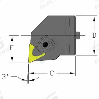 ULTRA-DEX USA Indexable Cutting Head Unit: SH20 DTUNR3 (MPN 912-000-224) - Machining
