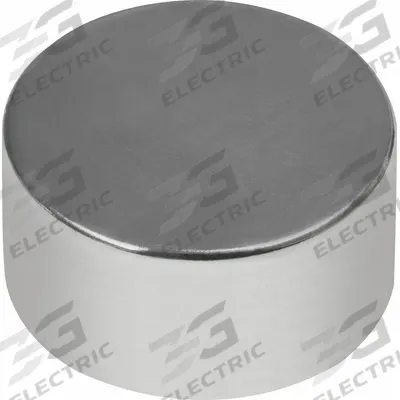 MAG-MATE Rare Earth Magnet: Neodymium, 1/2 in Outside Dia, 0.375 in Thick, Disc Magnet - Disc Rare Earth Magnets