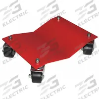 Auto Dolly: Std Duty, 3,000 lb Lifting Capacity, 12 in x 16 in x 3 in, 1 11/16 in x 2 in Tire Size (MPN M998101). Key specifications — Type: Standard Duty; Dimensions: 12 in x 16 in x 3 in; Tire Size: 1-11/16 in x 2 in; Frame Material: Steel; Brand: AUTO DOLLY.