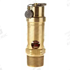 CONRADER Safety Valve: Soft Seat, 3/4 in (M)NPT Inlet (In.), 3/4 in (F)NPT Outlet (In.), Brass (MPN SRV530-34-175 sst). Key specifications — attr291993: Soft Seat; attr291998: Brass; attr292007: Silicone; attr292009: Brass; attr294753: CONRADER.