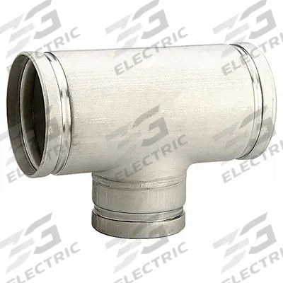 GRUVLOK Metal Pipe Tee: A536 65-45-12 Stainless Steel, 3 in x 3 in x 1 1/2 in, 3 in Lg - Grooved Pipe Fittings