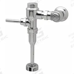 ZURN Manual Flush Valve: Metroflush® Z6203, Exposed, Top, 1.5 gpf Gallons per Flush, Piston (MPN Z6203-YB-YC). Key specifications — Spud Location: Top.