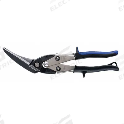 BESSEY Aviation Snip: Left, 10 1/2 in Overall Lg, 2 1/2 in Cutting Lg, Steel, Plastic - Aviation Snips