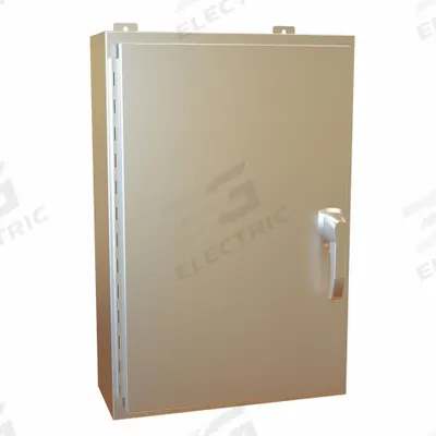 HAMMOND Electrical Enclosure: Stainless Steel, 30 in x 20 in x 8 in, NEMA 12/13/3R/4/4X - Stainless Steel Enclosures