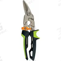 FISKARS Aviation Snips: Right, 9 3/4 in Overall Lg, 1 1/2 in Cutting Lg, Steel, SoftGrip, Steel (MPN 710610-1002). Key specifications — attr308531: SoftGrip; attr308530: Steel; attr308532: Steel; attr308533: Yes; attr308535: Metal; attr308541: 18 ga (Cold Rolled Steel); attr308546: Right; attr324897: FISKARS.