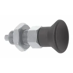 KIPP Indexing Plunger: Nonlocking, SS, M6x0.75 Thread, 4.5 N to 10 N Nose Force (MPN K0338.12903). Key specifications — Brand: KIPP.