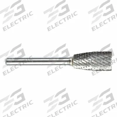 SGS PRO Carbide Bur: Cylinder/Inverted Cone, SB-5CO, 1/2" x 1" Head - Cylinder with End Cut/Inverted Cone Combi Burs