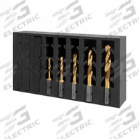 HOLEMAKER TECHNOLOGY Drill Tap Set: 5 Pc (MPN 301125-SET1). Key specifications — attr1300676: HOLEMAKER TECHNOLOGY; attr1300681: Impact Rated.