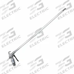 GUARDAIR Air Gun: Pistol-Grip Grip, Aluminum, 1/4 in Female NPT, 1 Nozzle(s), Straight, Focused (MPN 75XT048AA). Key specifications — attr1328526: Aluminum; attr1328500: Extension and Nozzle; attr1328508: GUARDAIR; attr1328515: No; attr1328533: Yes.