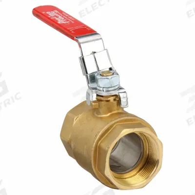 APPROVED VENDOR Manual Two-Way Ball Valve: 1 1/2 in, Brass, Straight, FIP x FIP - Brass Ball Valves