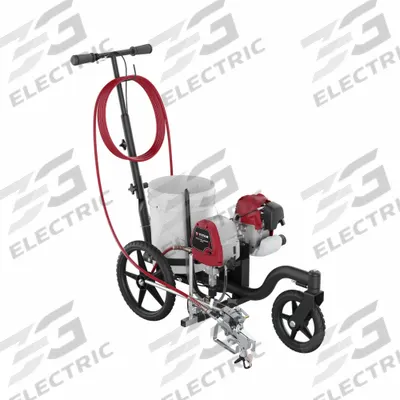 TITAN Powered Line Stripers: Gas, Paints, Asphalt/Concrete/Pavement/Turf - Gas-Powered Airless Line Stripers