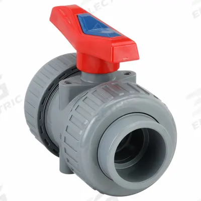 APPROVED VENDOR Manual Two-Way Ball Valve: 2 in, CPVC, Straight, Socket x FNPT - CPVC Ball Valves