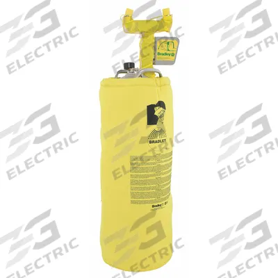 BRADLEY Heating Jacket: 120 V AC, Nylon, Yellow, Heated Jacket - Accessories for Pressurized Portable Eyewash Stations