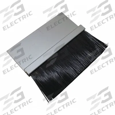 AMERICAN GARAGE DOOR SUPPLY Brush Seal: Straight, Polypropylene, 1 1/2 in Brush Lg - Material Handling
