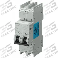 SIEMENS Miniature Circuit Breaker: 60 A Amps, 60V DC, 10 kA, Screw Clamp, 5SJ4, 240V AC, AC/DC (MPN 5SJ42607HG41). Key specifications — DC Voltage Rating: 60V DC; Brand: SIEMENS; Max. AIR Rating: 10 kA; Terminal Connection: Screw Clamp; AC Voltage Rating: 240V AC.