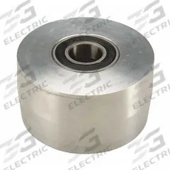 DYNABRADE Tracking Pulley: Mfr Part # 65236, Tracking Pulley, Compatible with Mfr Part # 64991/64993. Key specifications — attr948908: 65236; attr948910: 45J392; attr948911: 64993; attr948916: Tracking Pulley.