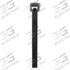 PANDUIT Cable Tie: 8 in Nominal Lg, 2 in Nominal Max. Bundle Dia., 0.14 in Wd, Outdoor Use, 1,000 PK (MPN PLT2I-M0). Key specifications — Outdoor Use: Yes; Color: Black; Brand: PANDUIT.