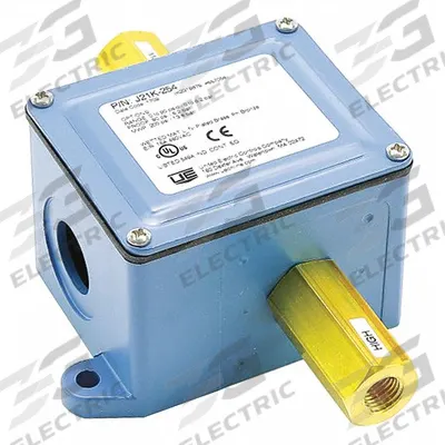 UNITED ELECTRIC Differential Pressure Switch: Mfr Part # J21K-254 - Replacement HVACR Controls, Switches & Thermostats