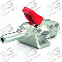 DE-STA-CO Straight Line Clamp: Flange Base Mounting, Std Horizontal Handle, 1.1 in Arm Lg, #8-32 (MPN 6001). Key specifications — attr668705: #8-32; attr668707: 105203; attr668201: DE-STA-CO.
