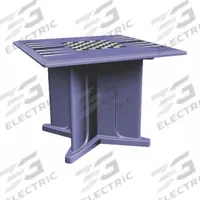 CORTECH Table: 29 in Overall Ht, 42 in Overall Wd, 42 in Overall Dp, Game Top Included, Indigo (MPN 66750IGGT). Key specifications — attr1032567: CORTECH; attr1032564: Ballast Accepted; attr1032590: Polyethylene; attr1075036: Endurance.