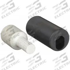 BURNDY Compression Pin Terminal: 350 kcmil Pin Size, Straight Pin Orientation (MPN AYP500). Key specifications — Brand: BURNDY; For Conductor Material: Aluminum.