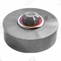 APPROVED VENDOR Idler Sprocket: 1.25 in, 1 1/8 in Bore, 4.25 in OD, Cast Iron, Ball Bearing (MPN 4.25x1.25-IDL-FLAT). Key specifications — Bearing Type: Ball; Brand: APPROVED VENDOR; Face Width: 1.25 in.