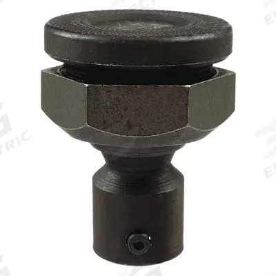 BESSEY Replacement Clamp Morpad: 1 7/8 in Overall Lg, 1 1/2 in Overall Wd, Round - Pads for Bar Clamps