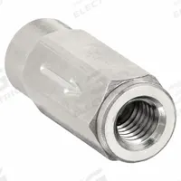 PNEUMADYNE INC Check Valve: Inline Valve Body, 5/16 in Pipe Size, FNPT x FNPT, Brass, Female, NPT (MPN C050401). Key specifications — Brand: PNEUMADYNE INC.