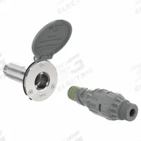 AQUOR WATER SYSTEMS Wall Hydrant: For 2 in Wall Thick, 3 5/8 in Overall Lg, Stainless Steel, Round (MPN HHP002). Key specifications — Face Material: Stainless Steel; Brand: AQUOR WATER SYSTEMS; Face Shape: Round; Face Type: Fully Enclosed; Color/Finish: Gray/Stainless Steel.
