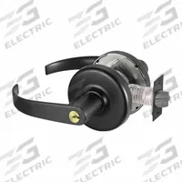 CORBIN RUSSWIN Door Lockset: Classroom Security Lever Locksets, Black, ADA Compliant, LFIC (MPN CLX3352 PZD BSP CT6D). Key specifications — attr1024149: Not Ligature-Resistant; attr1011488: CORBIN RUSSWIN; attr1024446: F110; attr1011524: No Message; attr1011485: Yes; attr1059461: Black Painted.