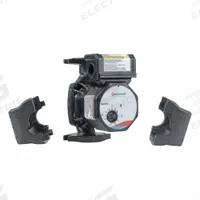 ECM Circulating Pump: 115V AC, Cast Iron, Variable, 18 gpm, 20 ft Max. Head, 3 3/4 in Face to Face (MPN 60B0B1000). Key specifications — Nameplate Voltage: 115V AC; Connection Type: Flange; Brand: BELL & GOSSETT; Includes Volute: Volute Included; System Type: Potable Water.