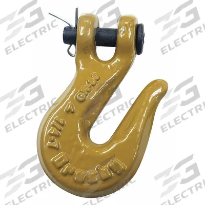 CROSBY Grab Hook: 3,500 lb Working Load Limit, 80 Hook Grade, Alloy Steel - Narrow-Opening Grab-Hooks