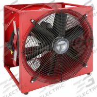 TEMPEST Smoke Ejector Fan: Totally Enclosed Air Over, 1 Speeds, 16 in Blade Dia, Electric, Positive (MPN 911-1000). Key specifications — Brand: TEMPEST; Motor Enclosure: Totally Enclosed Air Over; Number of Speeds: 1; Power Source: Electric; Pressure Type: Positive.