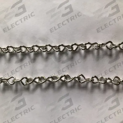 Dayton Jack Chain: Steel, 10 lb Working Load Limit, Jack, 1/2 in Link Inside Lg - Light-Duty Jack Utility Chains