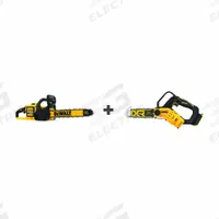DEWALT Chainsaw Kit: 20V MAX*, Chainsaw and Pruner, 8 in_16 in Chain Saw Bar Lg, 9.0 Ah, 20 V Volt (MPN DCCS670X1/DCCS623B). Key specifications — Battery Capacity: 9.0 Ah; Combo Type: Chainsaw and Pruner.