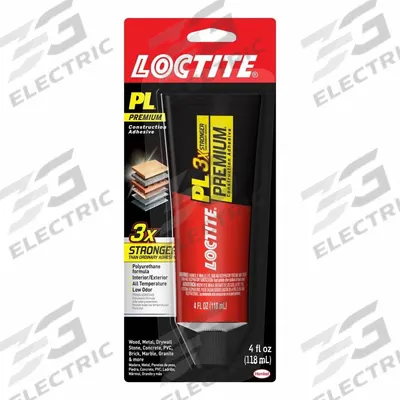 LOCTITE Construction Adhesive: 4 fl oz, Tube, Tan - General Purpose Construction Adhesives
