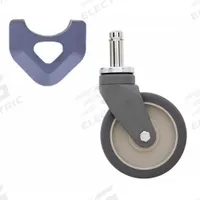 METRO Swivel Stem Caster: 5 in Caster Wheel Dia, Swivel, Polyurethane, 6 3/8 in Caster Mounting Ht (MPN 5PCX). Key specifications — Caster Wheel/Configuration: Swivel; Caster Frame Material: Polymer; Brand: METRO; Caster Wheel/Tread Material: Polyurethane; Caster Wheel Type: Tread on Core.