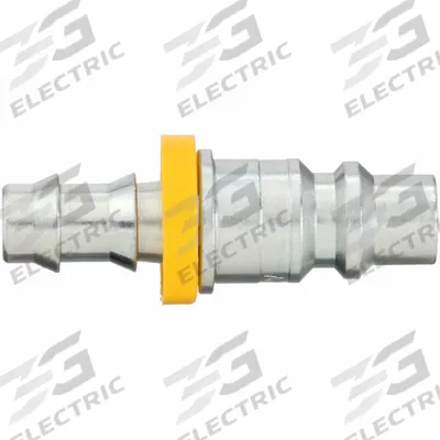 AMFLO Quick Connect Air Couplings: 3/8 in Body Size, 3/8 in Hose Fitting Size - Industrial Interchange Steel Quick-Connect Air Coupling Plugs