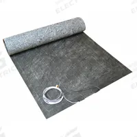 THERMOSOFT Under Floor Electric Heating System: 122 W Watt Output, 10 ft Overall Lg, 240V AC (MPN 1510-240). Key specifications — Voltage: 240V AC; Includes: 20 in Lead Wire; Thermostat Included: No; Brand: THERMOSOFT; For Use With: UWG4-4999.