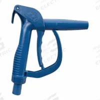 FINISH THOMPSON Drum Pump Nozzle: Manual, No Meter Included, 24 gpm Max. Flow Rate, Polypropylene (MPN 111030-49). Key specifications — Nozzle Body Material: Polypropylene; Compatible Manufacturer Model Number: DSFS040; Brand: FINISH THOMPSON; Spout Connection Type: Hose Barb; Spout Material: Polypropylene; Nozzle Extension Type: No Extension Included; Wetted Materials: Buna/Polypropylene.