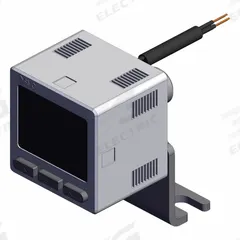 SMC High Precision Pressure Switch: 1/8 in Port Size, 1 NPN/PNP Output, 12 to 24V DC, -5°C to 50°C (MPN ZSE20-P-N01-LA1). Key specifications — attr124221: ZSE20-P-N01-LA1; attr124227: ZSE20(F); attr124234: 1 NPN/PNP Output; attr124235: 12 to 24V DC; attr1042233: 4-Pin Snap-In Plug.