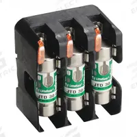 LITTELFUSE Fuse Block: Open Block Design, 3 Pole, 600 V AC, Box Lug, Indicating (MPN LFJ600303CID). Key specifications — Brand: LITTELFUSE.