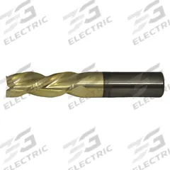 CLEVELAND Square End Mill: Carbide, ZrN Coated, 3 Flute, 5/16" Mill Dia, 2-1/8" LOC, 4" OAL (MPN C72350)