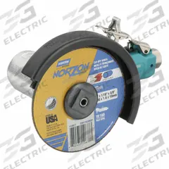 DYNABRADE Cut-Off Tool: 4 in Wheel Dia, 0.7 hp Horsepower, 20,000 RPM Max. Speed, 1/4 in Male NPT (MPN 52431). Key specifications — attr1320480: (1) Bare Tool; attr1320519: DYNABRADE.