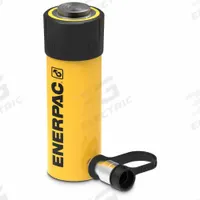ENERPAC Hydraulic Ram: Single Acting, 25 ton Nominal Capacity, 6 in Nominal Stroke Lg, Steel (MPN RC256). Key specifications — attr98927: ENERPAC.