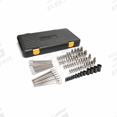 GEARWRENCH Socket Set: 3/8 in Drive, 6-Point - SAE Socket Sets with Drive Tools