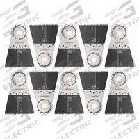 FEIN Oscillating Tool Blade: 2 1/2 in Blade Wd, 3 13/16 in Overall Lg, Precision Cutting, 10 PK (MPN 63502127290). Key specifications — attr1097473: Wood; attr1097476: FEIN; attr1097456: Precision Cutting.