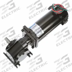LEESON Right Angle Gearmotors: Right Angle, 12V DC, TENV, 125 RPM, 90 in-lb Max Torque, 20:1, 21 A (MPN M1135252.00). Key specifications — Motor Type: Permanent Magnet DC; Brand: LEESON; Full Load Current: 21 A.